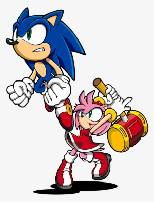 Png - Sonic Advance 3 Sonic And Amy