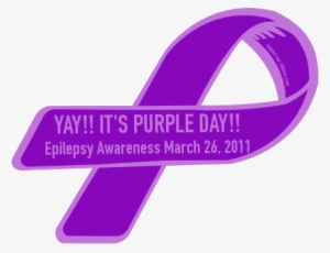 Yay It's Purple Day / Epilepsy Awareness March 26, - Epilepsy Day March 26
