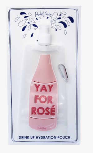 Yay For Rose - Packed Party Portable Drink Pouch, Size One Size -