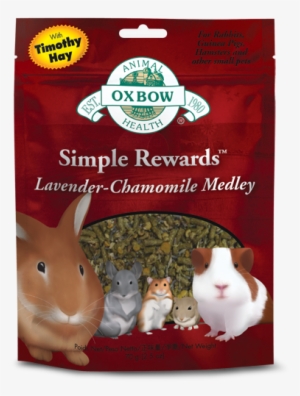 Other Than The Natural Science Supplements, But Saw - Oxbow Simple Rewards Lavender-chamomile Medley Treats