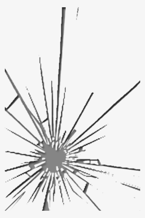 Share This Image - Glass Crack Vector Png