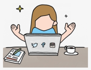 Use Gifs To Take Your Digital Marketing Strategy To - Role Of Media Cartoon