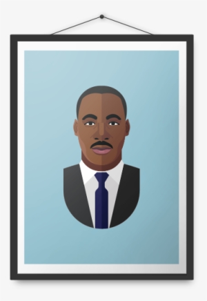 Martin Luther King Poster - Gentleman