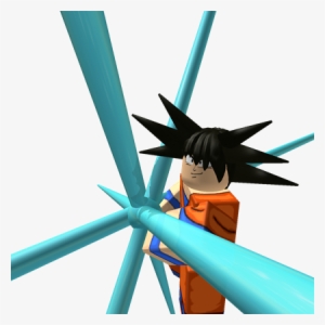 Goku Charging A Roblox Picture Black And White Transparent Goku Kamehameha Transparent Png 420x420 Free Download On Nicepng - xeno goku clothes roblox