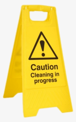 Caution Cleaning In Progress Board - Caution Cleaning In Progress