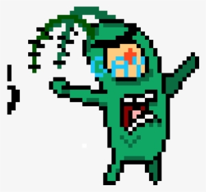 Plankton - Fortnite Pixel Art Minecraft Grid