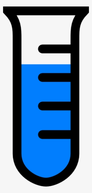 Water Clip Art At Clker Com Vector - Test Tube Clipart Blue