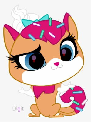 Littlest Pet Shop Sugar Sprinkles By Digitgryphon-d7nm57l - Littlest Pet Shop Cartoon Cat