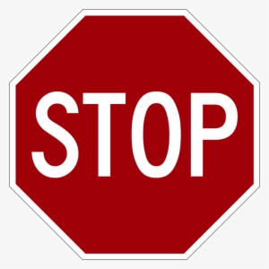 Placa De Pare Em Png - Stop Sign
