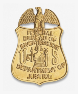 Chapa Para Carteras Fbi Department Of Justice - Plaque De Police Américaine