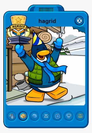 Hagrid Mascot - Custom Player Card Club Penguin