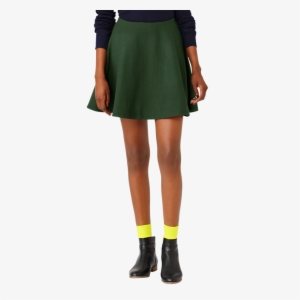 Perfect Circle Mini Skirt In Wool - Ulla Johnson Josette Dress