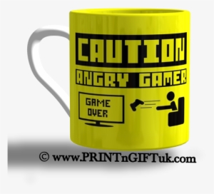 Lost Connection Or Just Died A Horrid Death Either - Caution Angry Gamer Art 32x24 Print Poster