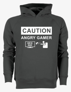 Angry Gamer Sweatshirt Stanley Hoodie Dark Grey - Hoodie