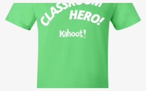 Kahoot Classroom Hero T Shirt Kahoot Shop - Benetton Print Tshirt