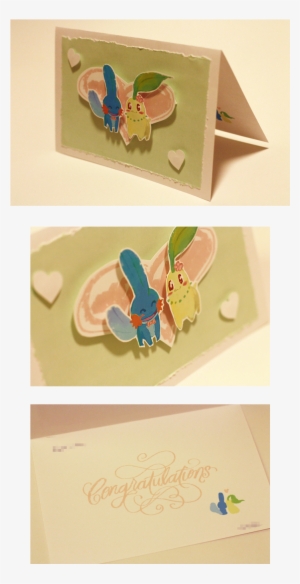 3d Pokemon Wedding Card - Wedding Invitation
