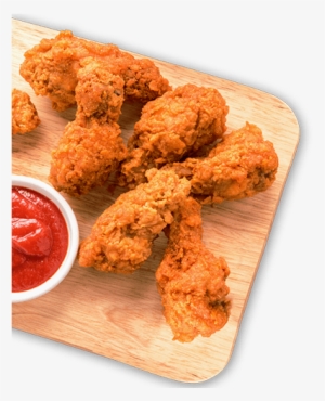Texas Chicken And Burgers - Fried Chicken Top View Png