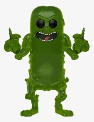 Animation Pickle Rick Icon Thumb - Pickle Rick Funko Pop