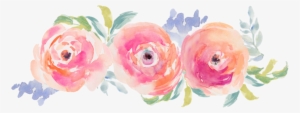 5 / 5 Flowers - Pink Watercolor Flower Mousepad