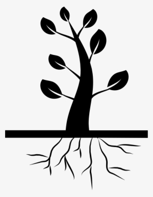 Png File - Tree With Roots Icon