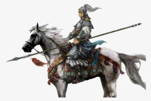 This Graphics Is Painted Horseback Warrior Pattern - 春 哥 纯 爷们