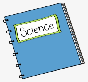 Cropped Science Notebook - Science Book Clip Art