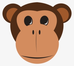 Monkey Face Clipart 2 Sock Clip Art - Jungle Animals Faces Clipart