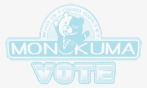 monokuma vote - graphic design