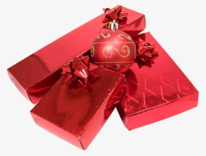 3d Transparent Christmas Present - Realistic Christmas Gifts Png