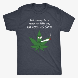 Cool As Shit Pot Leaf T-shirt - Ravenclaw Quidditch Captain T Shirt