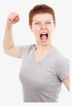 Angry Woman Png Transparent Image