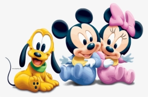 Baby Mickey Mouse Pictures Minnie And Dog Wallpapers - Mickey Mouse Baby Png