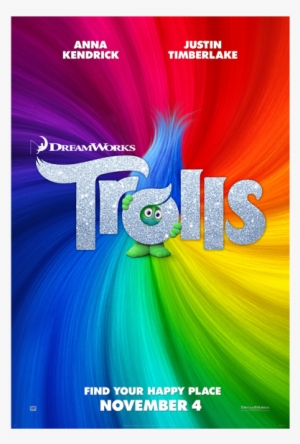 Egyptian Theatre Free Movie - Trolls Official Movie Poster