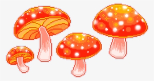 Pixel Mushroom - Pretty Things Pixels