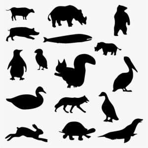 Animal Silhouettes - Animal Silhouettes Png