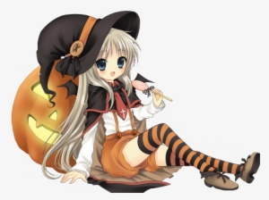 Witch-185 - Halloween Anime Girl