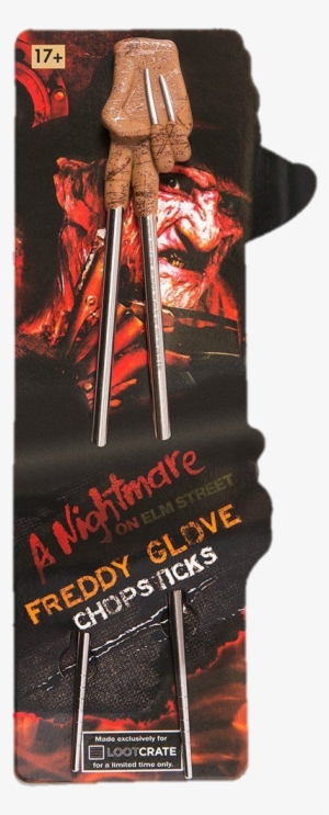 Loot Crate Exclusive Nightmare On Elm Street Freddy - Freddy Krueger Chopsticks