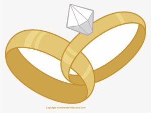 Clipart Transparent Stock Wedding Rings Clipart - Clipart Wedding Rings