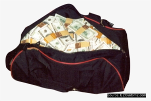 Money Bag - Sport Bag Full Of Money