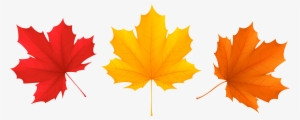 View Full Size - Red Fall Leaves Clip Art