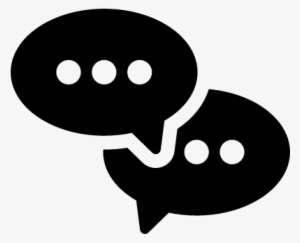 Chat Bubbles Vector - Social Conversation Icon