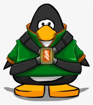 Laser Beam Costume From A Player Card - Club Penguin Water Wings