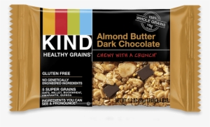 Almond Butter Dark Chocolate - Kind Healthy Grains Granola Bar Almond Butter Dark