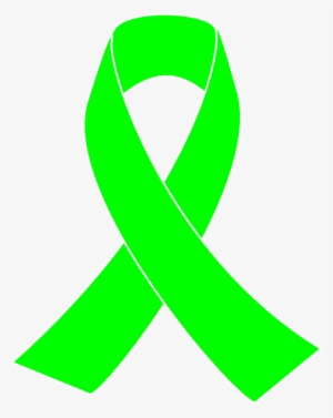 Free Stock Awareness Clipart Important Update - Lime Green Ribbon Lymphoma