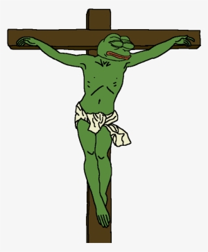 Fictional Character Tree Cartoon Plant Flowering Plant - Pepe The Frog Jesus