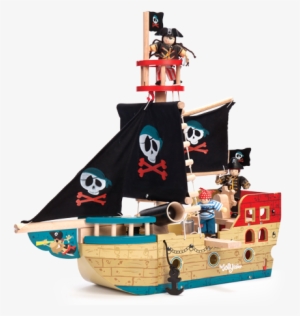 Le Toy Van Jolly Pirate Ship - Le Toy Van Pirates
