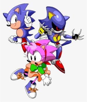 Oh Yeah It's Also Sonic Cd's 25th Anniversary - Drawloverlala Sonic