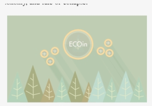 cryptocurrency against environmental damage - graphic design