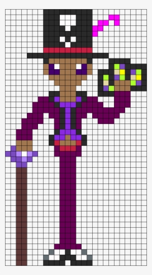 Facilier The Shadow Man Perler Bead Pattern / Bead - Central City Brewing Co Ltd