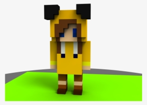 Minecraft Character Fivius S Character Render Service - Bonecos Minecraft  Para Imprimir - 1920x1080 PNG Download - PNGkit